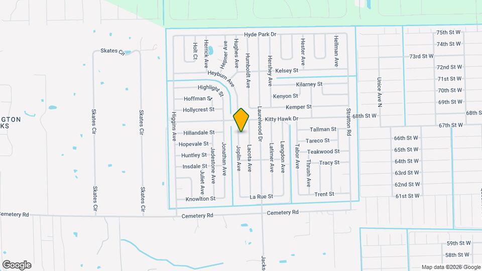 6048 Joplin Ave Map and Location Details