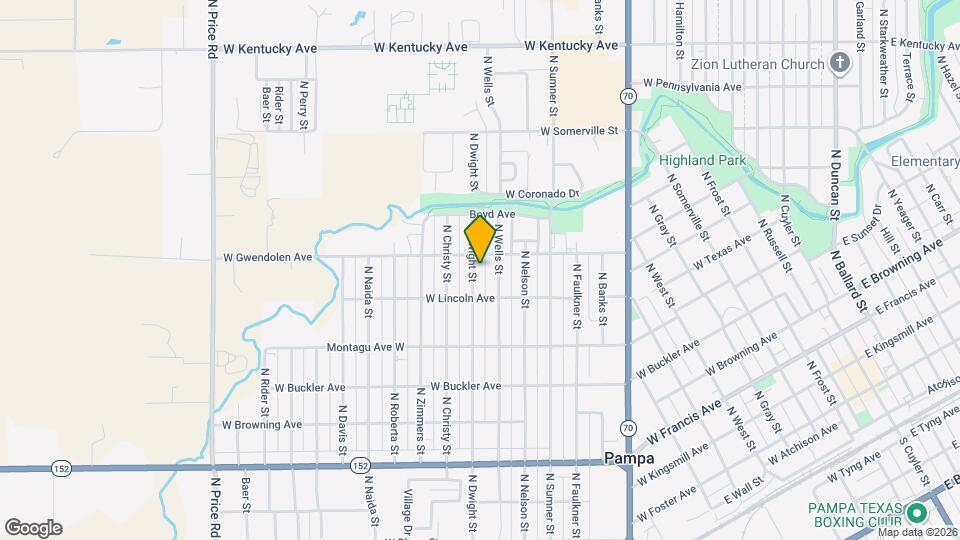 724 N Dwight St Map and Location Details