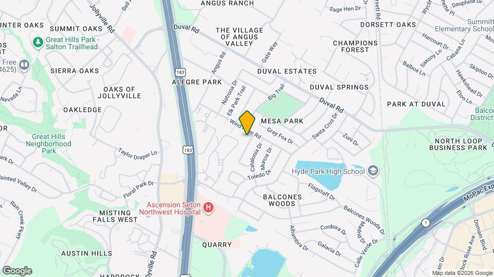 11506 Pyreneese Dr Map and Location Details