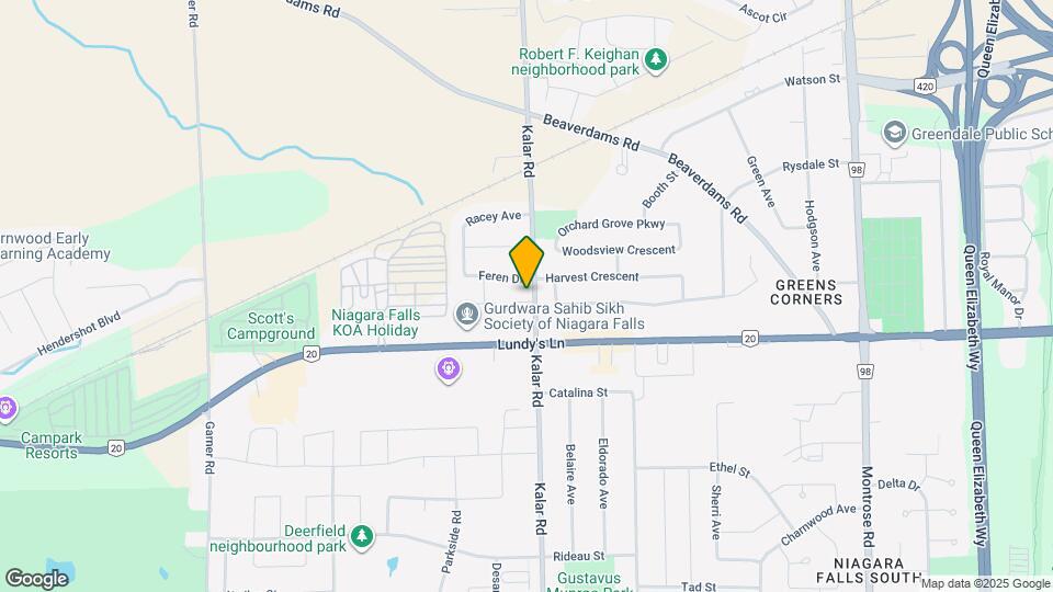 5727-5727 Kalar Rd Map and Location Details