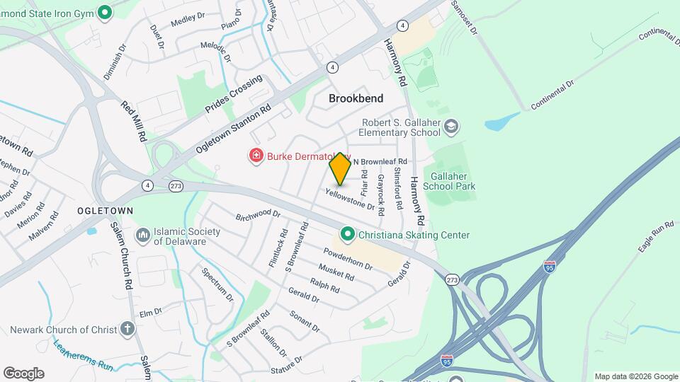 1200 Yellowstone Dr Map and Location Details