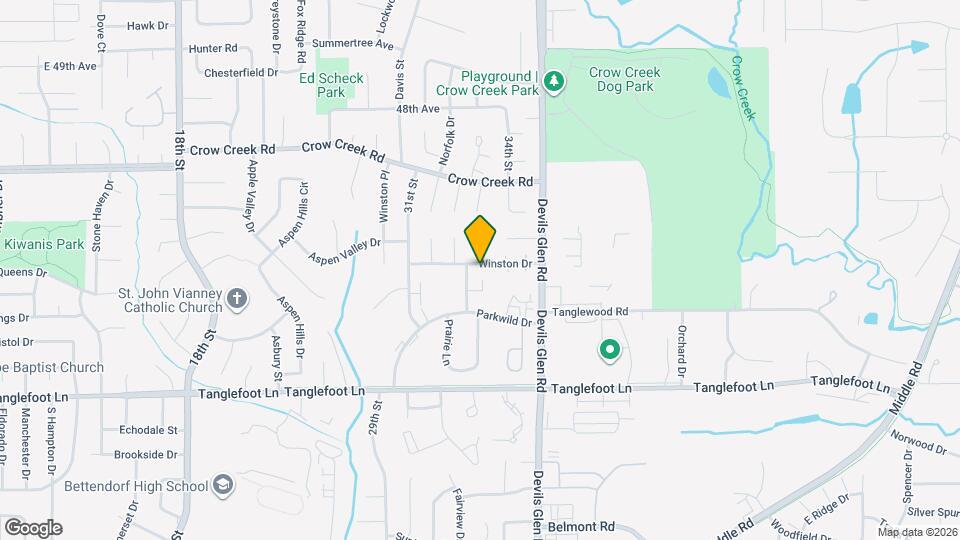 3309 Winston Dr Map and Location Details