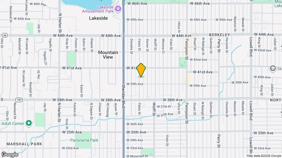 3926 Yates St Map and Location Details