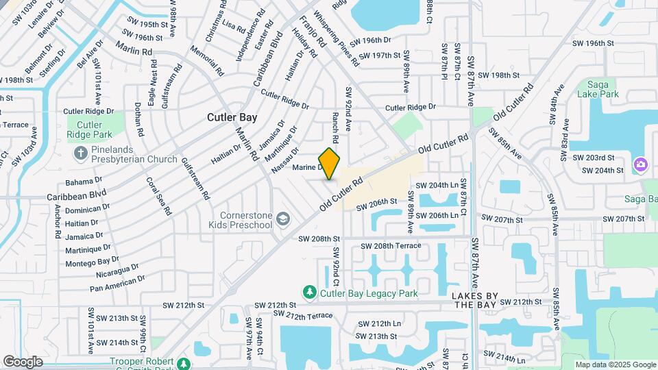 20455 SW 92nd Ct Mapa y Detalles de la Ubicación