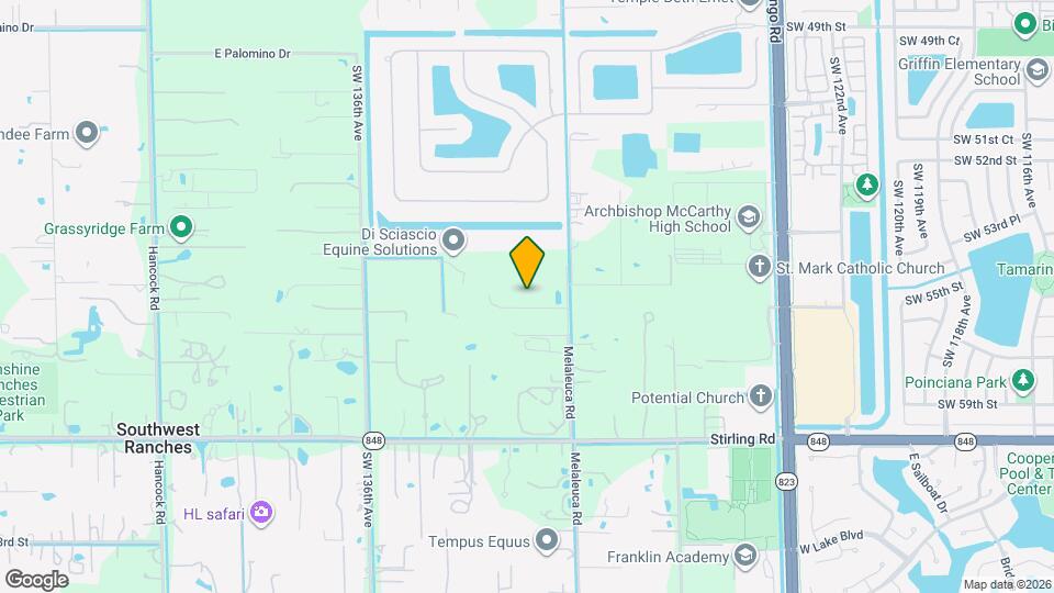 5671 SW 130th Ave Map and Location Details
