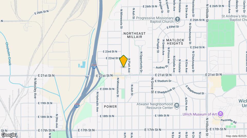 2228 N Minnesota St Map and Location Details