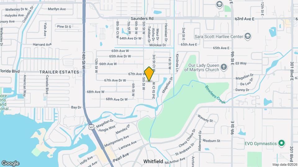 408 67th Avenue Dr W Map and Location Details