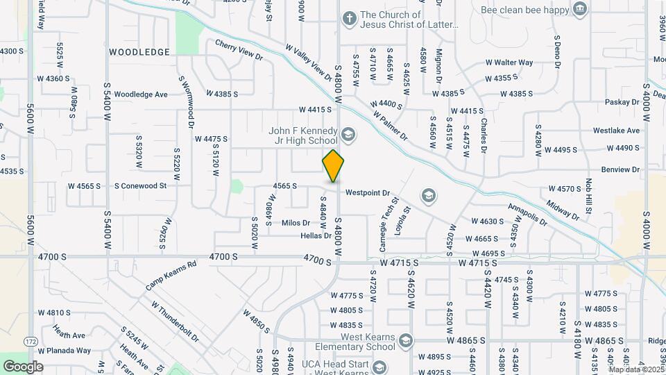 4812 W Westpoint Dr Map and Location Details