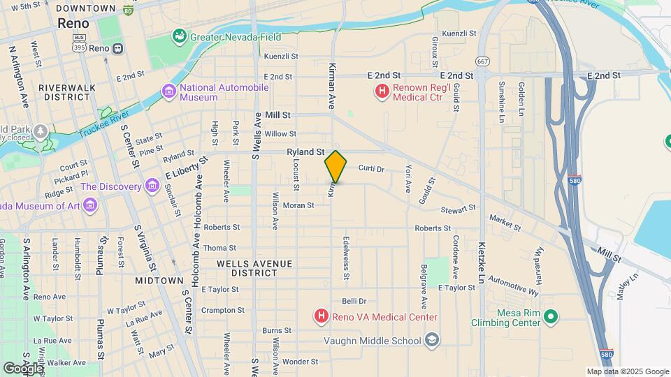 412 Kirman Ave, Unit Unit A Map and Location Details