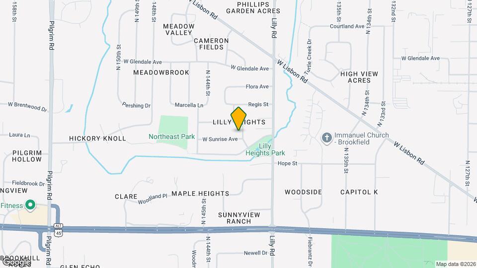 4325 N 142nd St Map and Location Details