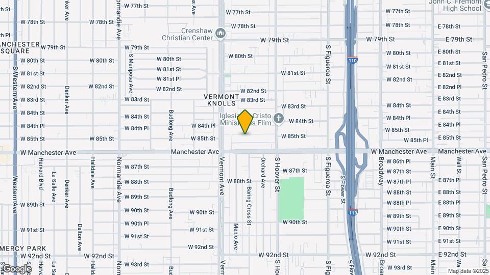 912 W 85th St Map and Location Details