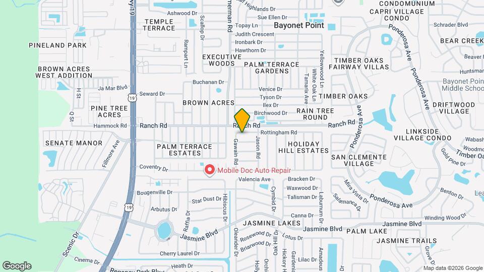 7524 Rottingham Rd Mapa y Detalles de la Ubicación