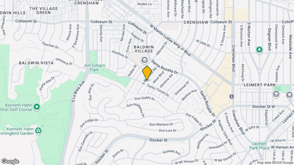 4078 S Muirfield Rd Map and Location Details