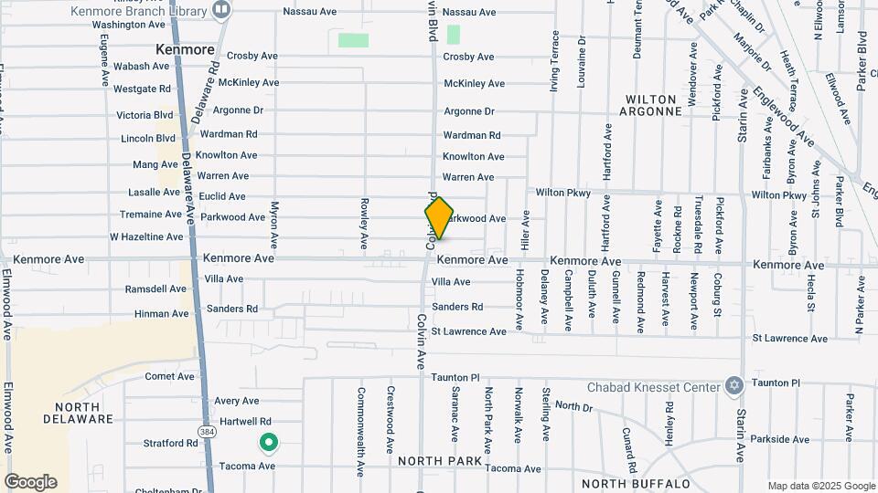 Kenmore Village Apartments Map and Location Details