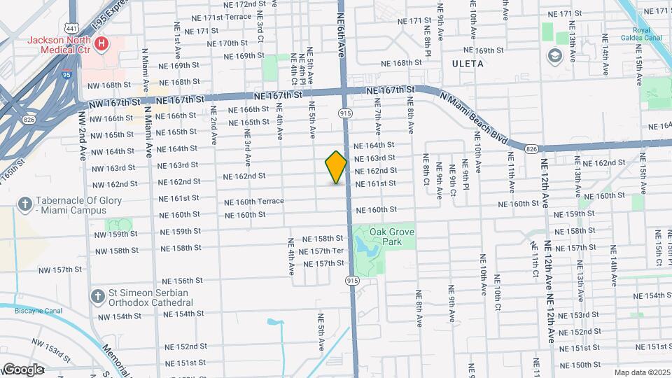 560 NE 161st St Map and Location Details