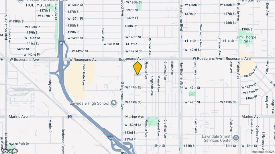 14514 Condon Ave Map and Location Details