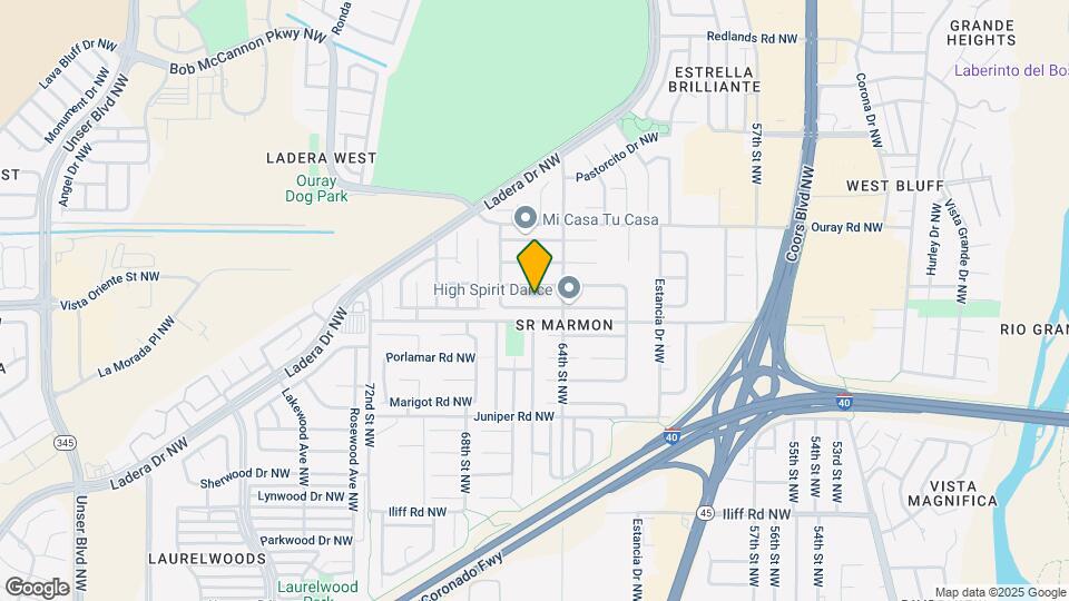 6505 Evesham Rd NW Map and Location Details