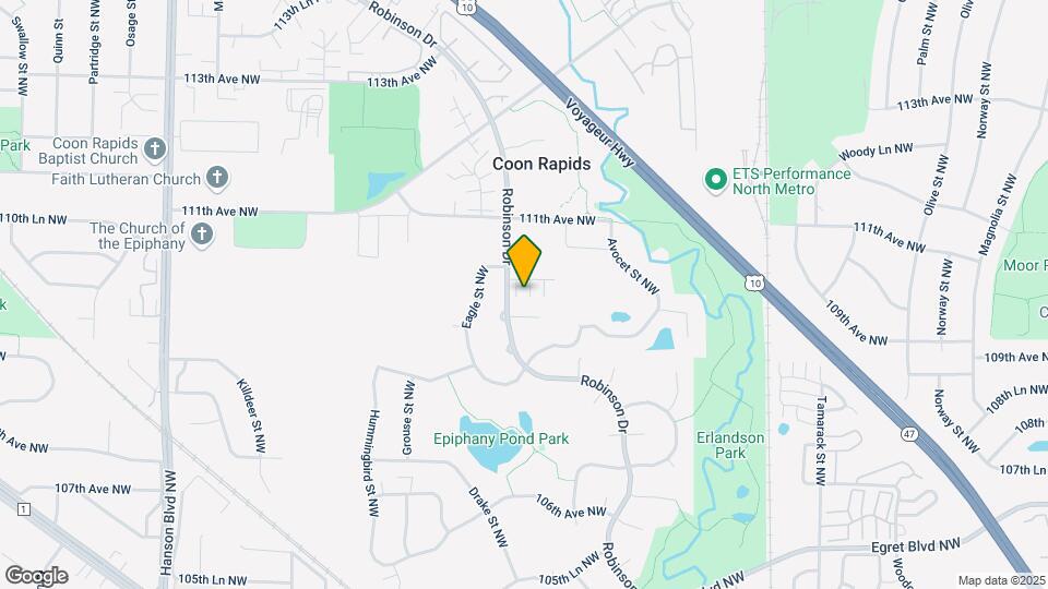 Oak Pointe Townhomes Map and Location Details