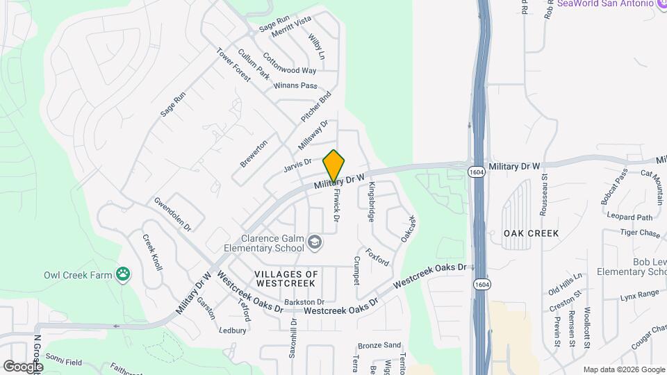 1627 Firwick Dr Map and Location Details