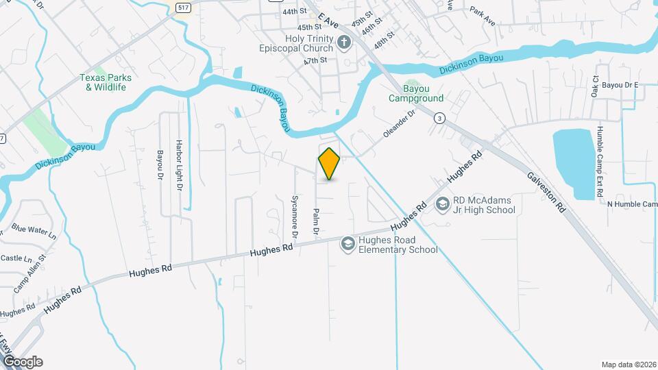 5313 Palm Dr Map and Location Details