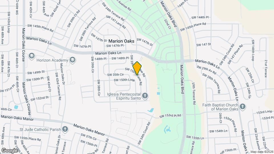 3500 SW 150th Lane Rd Map and Location Details