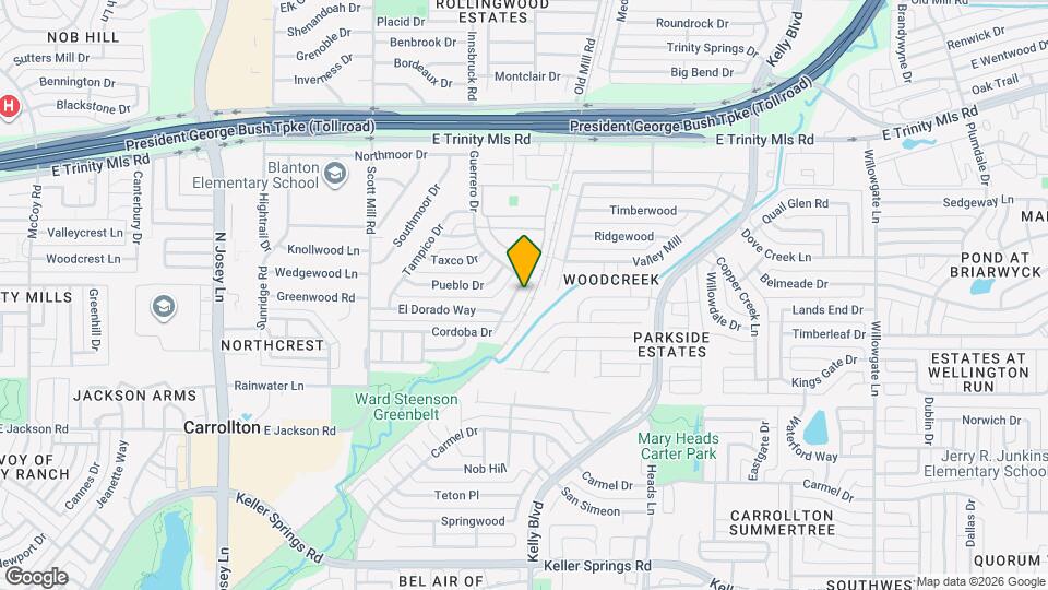 2410 Cordoba Dr Map and Location Details