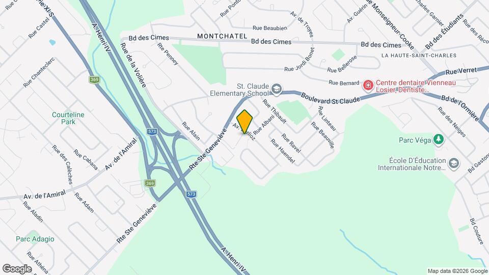 12025 Berlioz Av Map and Location Details