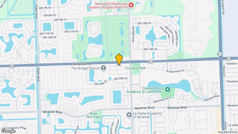 8988 SW 17th Ct Mapa y Detalles de la Ubicación