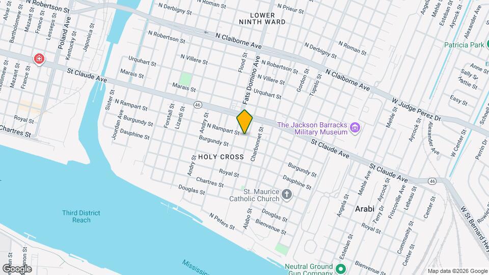 932 Lamanche St, Unit 1 Map and Location Details