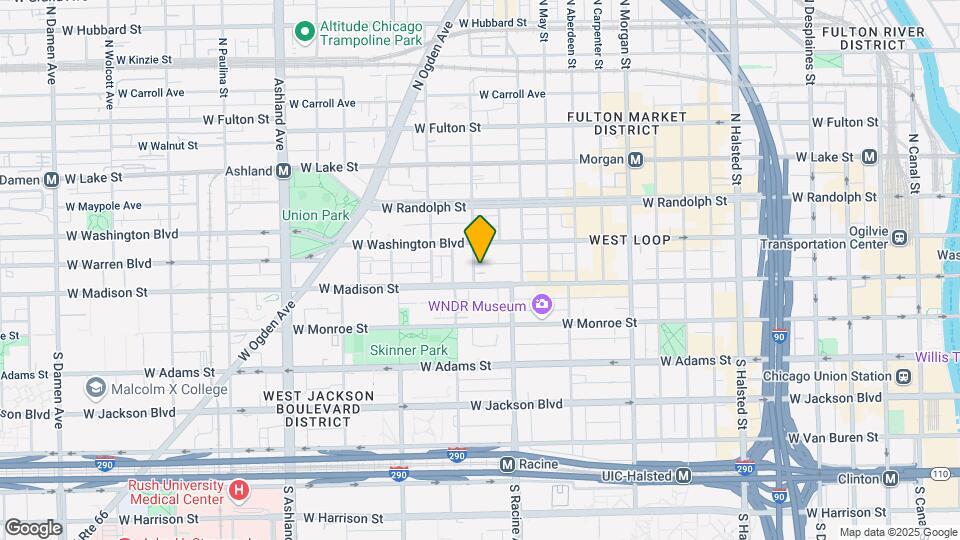 15 N Elizabeth St, Unit 0601 Map and Location Details
