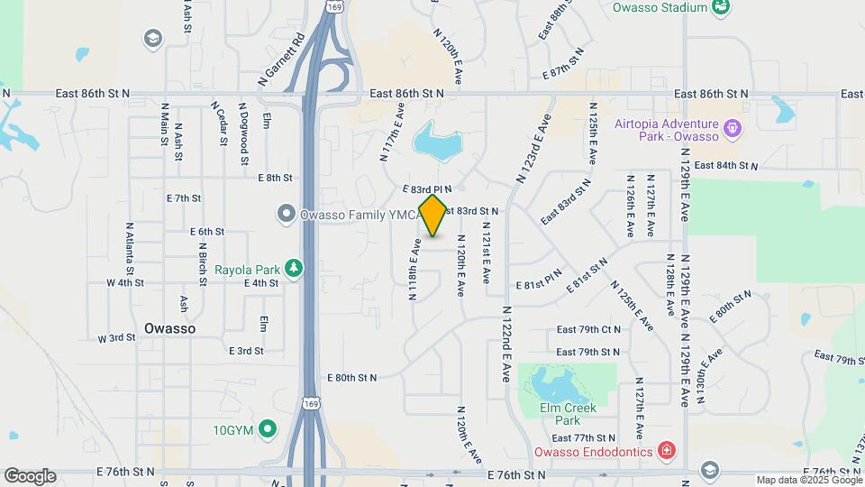 11805 East 82nd St N Map and Location Details