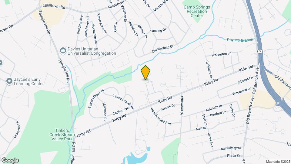 5504 Trout Run Rd Map and Location Details