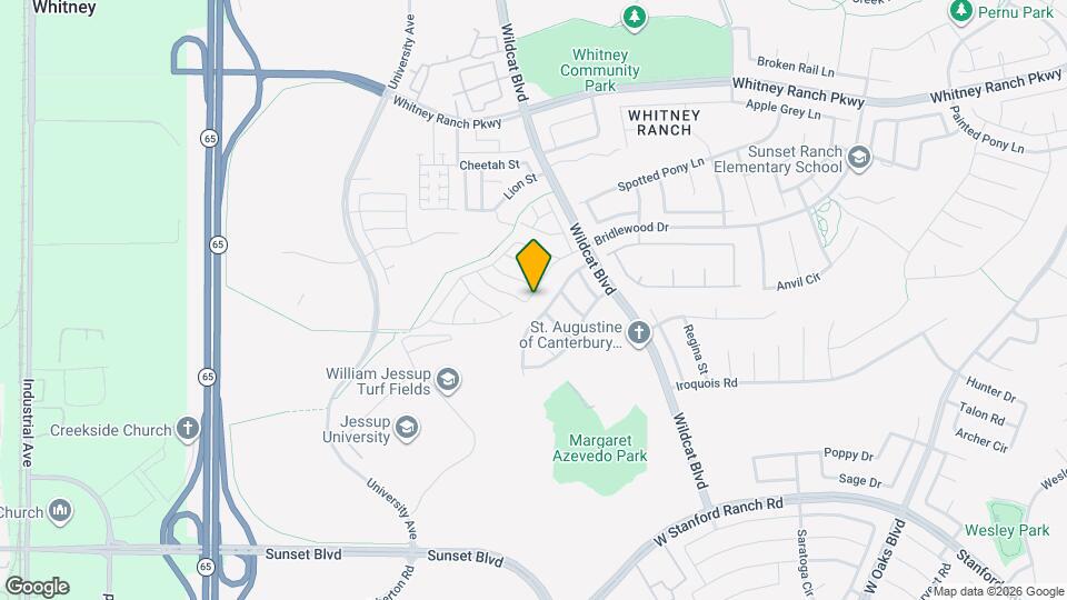 1025 Bridlewood Dr Map and Location Details