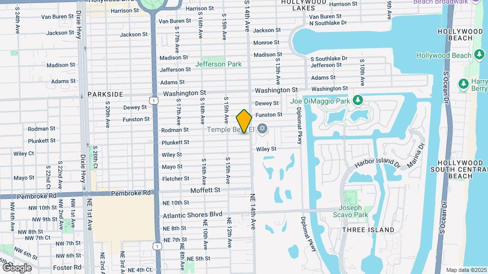 1417 Plunkett St Mapa y Detalles de la Ubicación