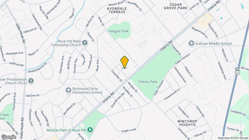 1024 Cherry Meadow Ln Map and Location Details