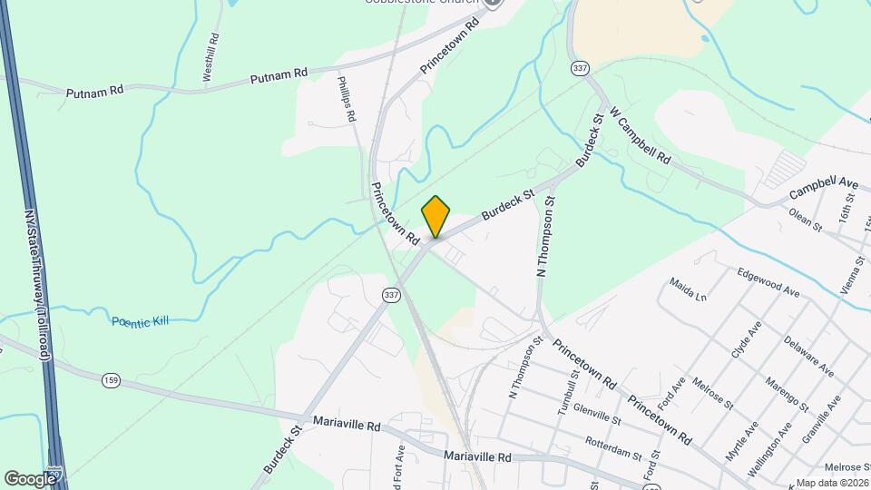 1050 Princetown Rd, Unit 3 Mapa y Detalles de la Ubicación