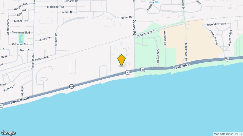 2230 Beach Blvd Map and Location Details