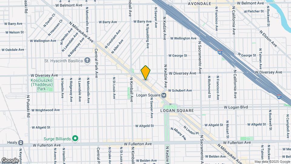 2737 N Spaulding Ave, Unit A00C Mapa y Detalles de la Ubicación