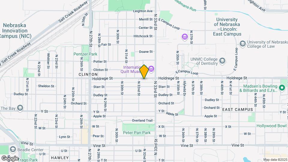 3229 Holdrege St Mapa y Detalles de la Ubicación