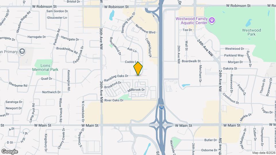 3210 Rambling Oaks Dr Map and Location Details