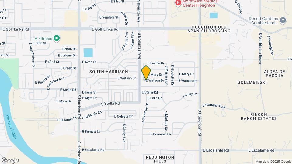 9950 E Watson Dr Map and Location Details