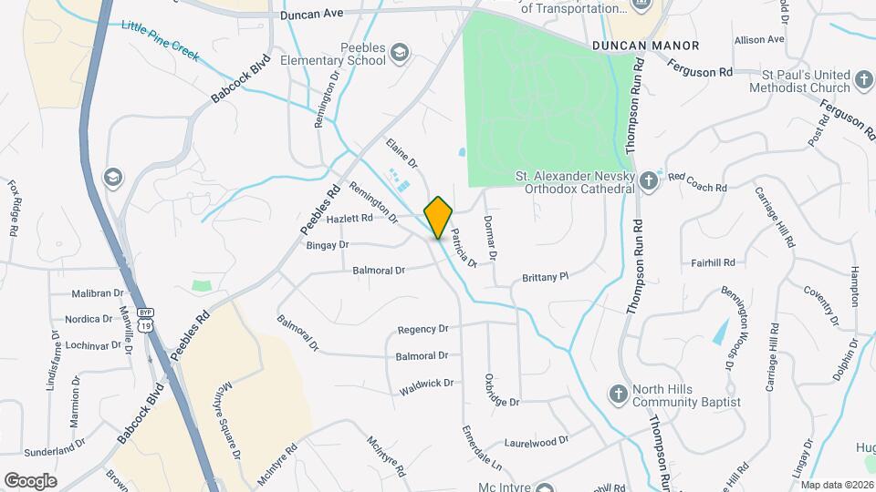 8120 Remington Dr Map and Location Details