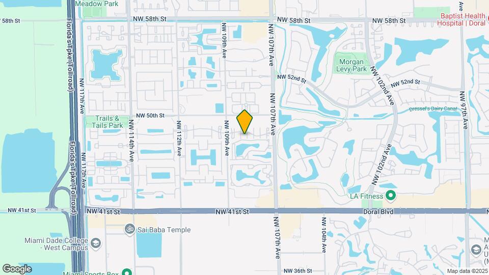 4838 NW 108th Ct Map and Location Details