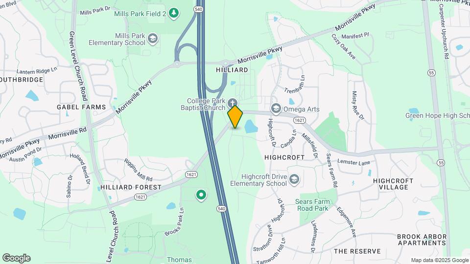 414 Boscawen Ln Map and Location Details