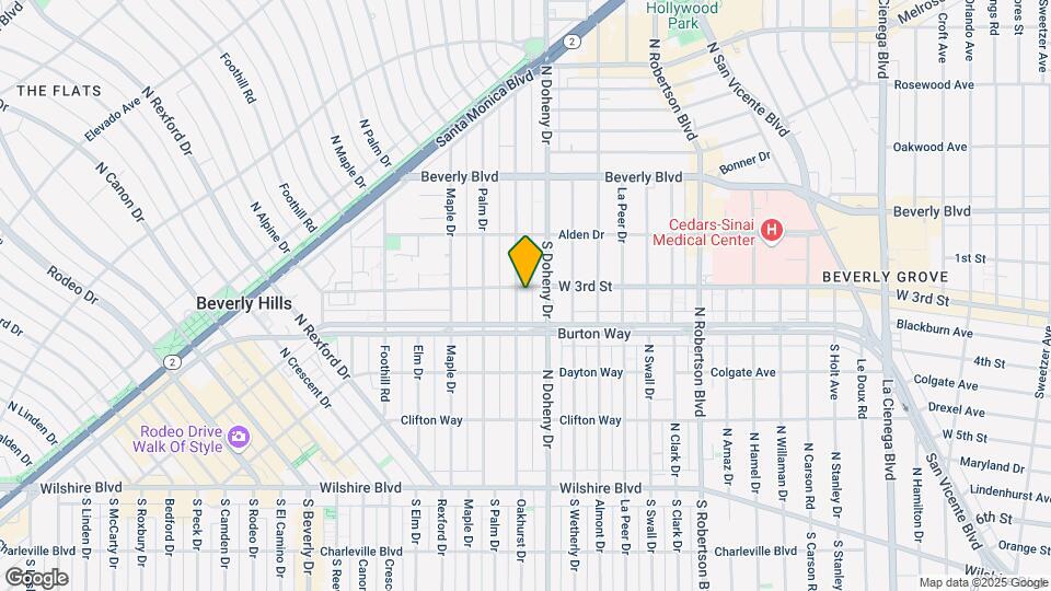 328 N Oakhurst Dr Map and Location Details