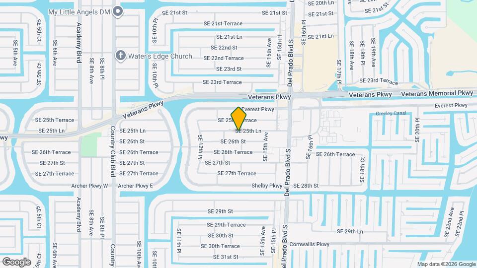 1320 SE 25th Ln Map and Location Details