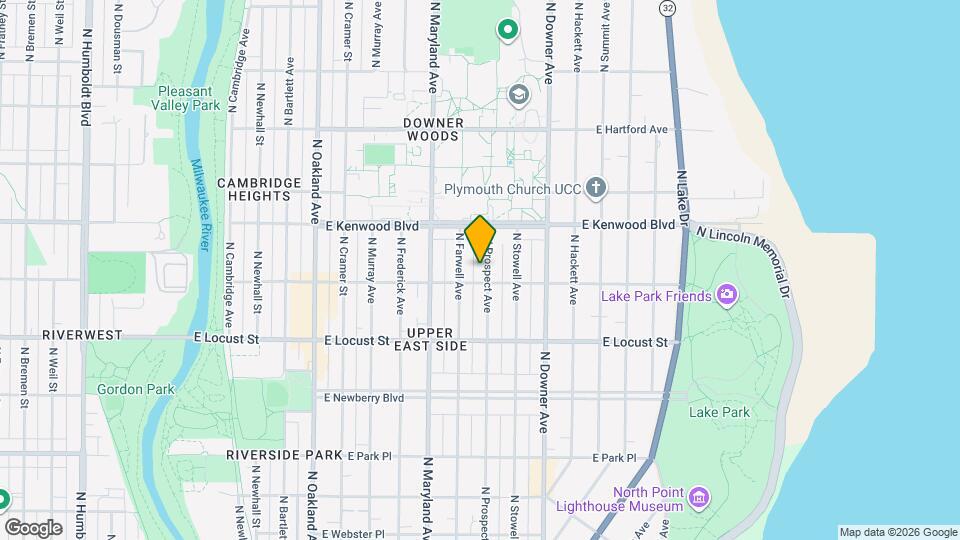 3015 N Prospect Ave Map and Location Details