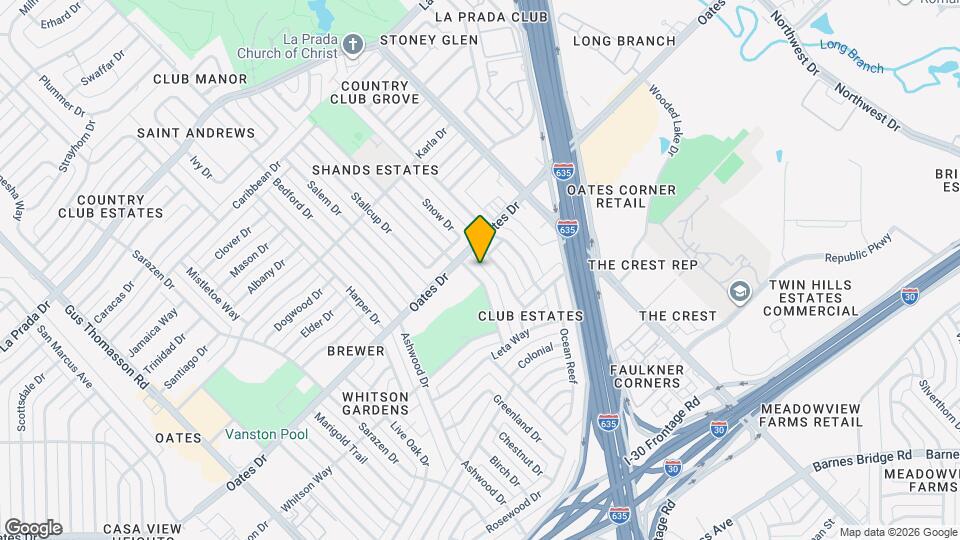 4636 Gleneagle St Mapa y Detalles de la Ubicación