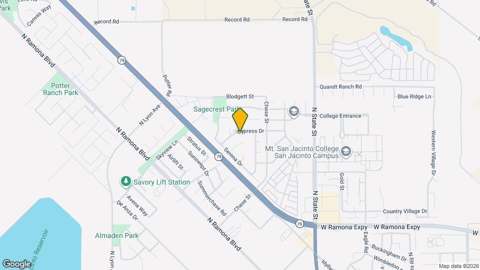 1008 Cypress Dr Map and Location Details