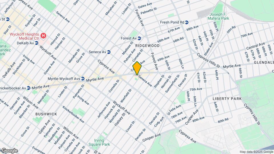 932 Seneca Ave Mapa y Detalles de la Ubicación